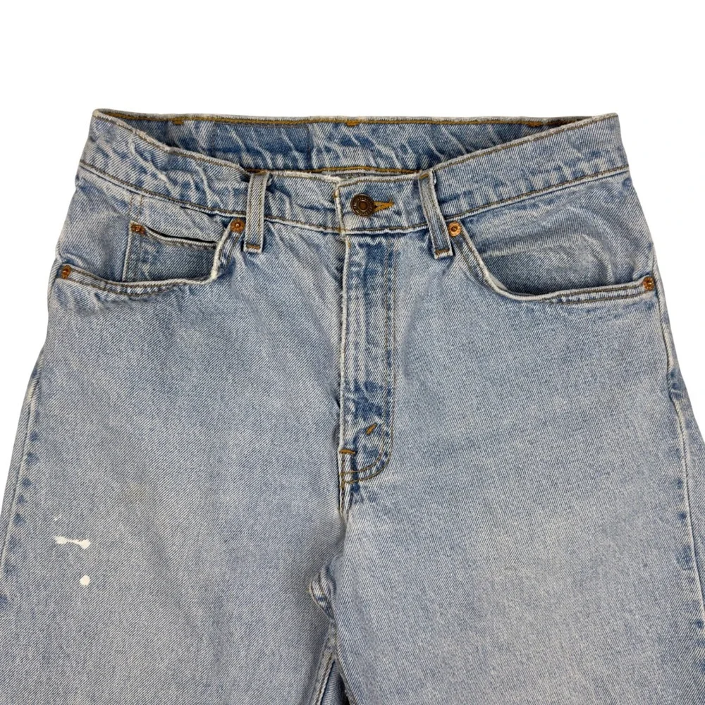 Vtg Levi's Orange Tab‎ 550 Jeans Men's 29.5x29.5 Light Wash Texas USA Made 1996